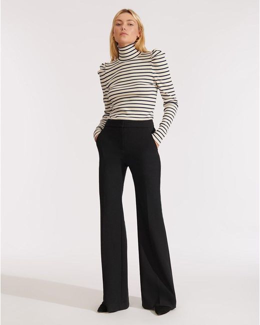Veronica Beard Lebone Pant in Black - Lyst