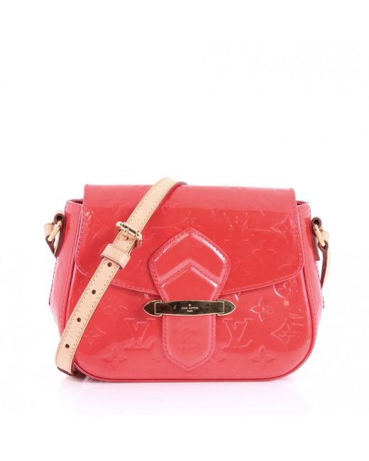 Lyst Louis Vuitton Pre Owned Pink Patent Leather Handbags In Louis Vuitton Pre Owned Pink Patent Leather Handbags Lyst