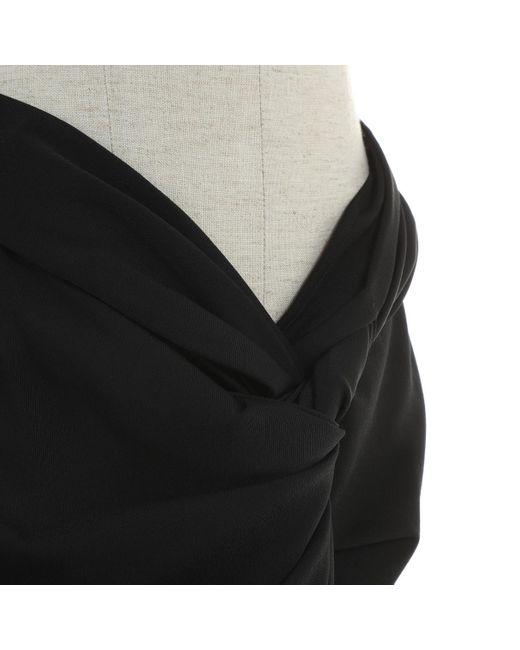 Dries Van Noten Synthetic Black Polyamide Dress - Lyst