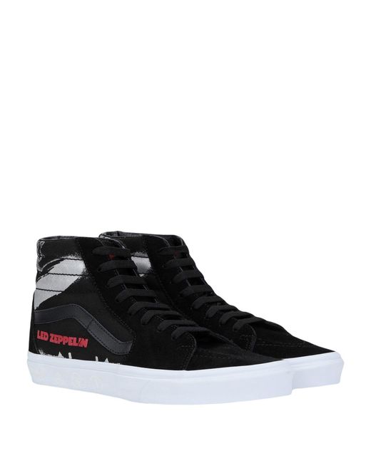 men's black high top vans