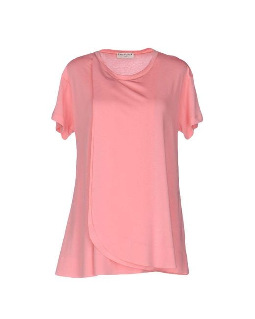 balenciaga pink tshirt