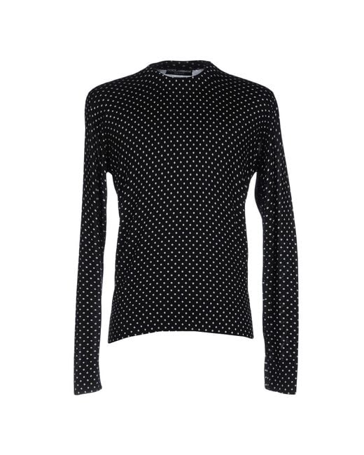 Dolce & gabbana Sweater in Black | Lyst