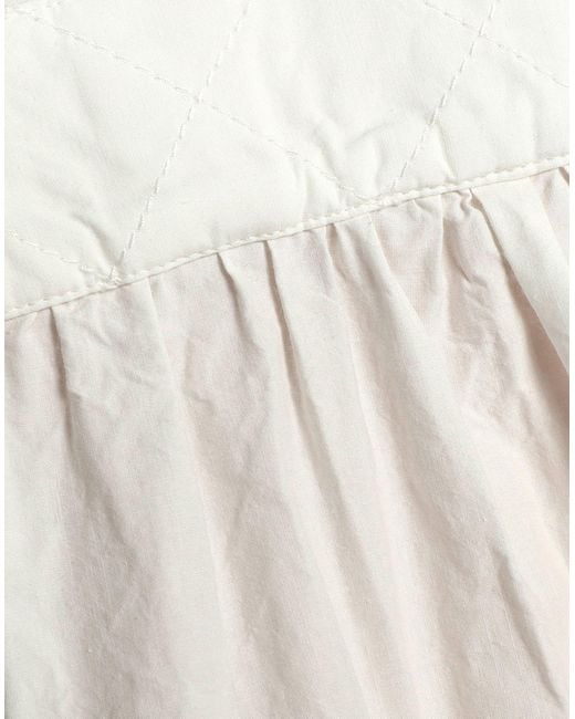 M.i.h Jeans Cotton Short Dress in Ivory (White) - Save 40% - Lyst