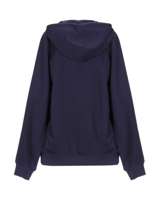 Carhartt Cotton Sweatshirt in Purple - Lyst