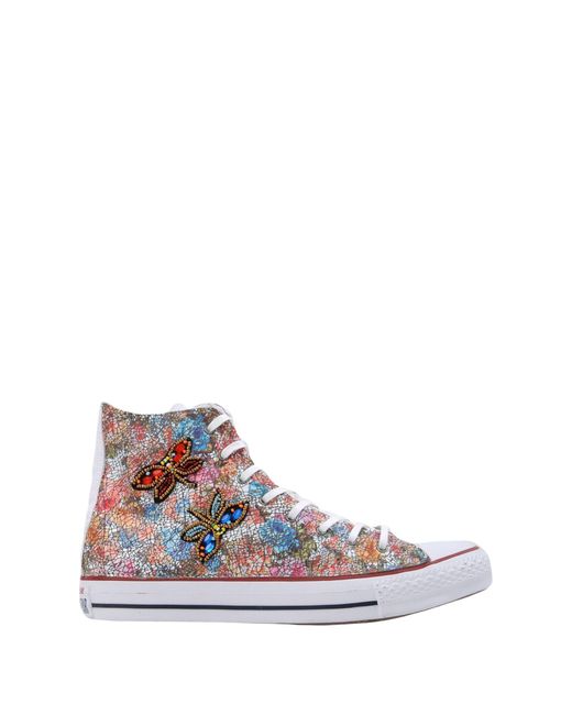 converse womens white high tops
