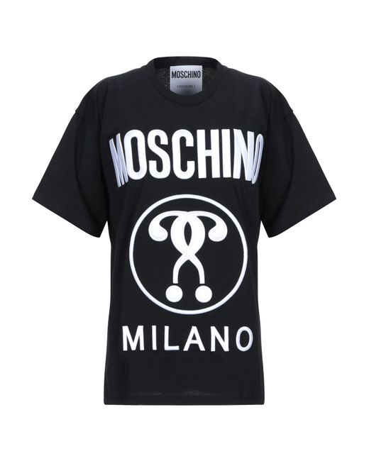 Moschino T-shirt in Black - Lyst