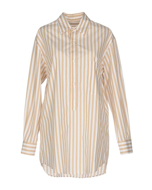 barena slub linen shirt