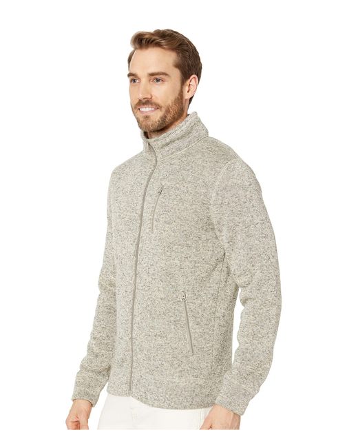 Download Lyst - Lucky Brand Fleece Full Zip Mock Neck Sweatshirt ...