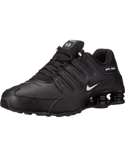 all black nike shox mens