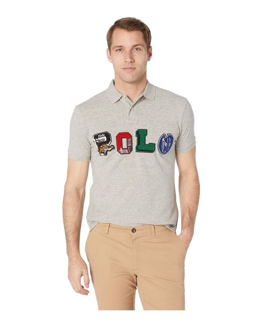 Download Lyst - Polo Ralph Lauren Short Sleeve Classic Fit Mesh ...