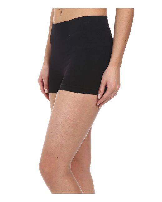 Spanx Denim Everyday Shaping Panties Boyshort in Black Lyst