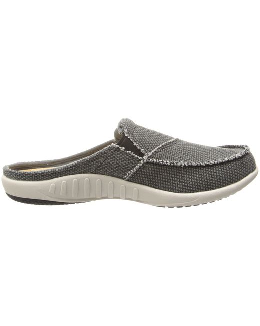 Lyst Spenco Siesta Slide (charcoal Grey) Women�s Clog