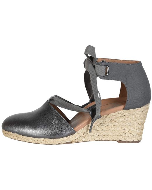 Lyst - Vionic Kaitlyn Metallic (pewter) Women's Wedge Shoes in Metallic