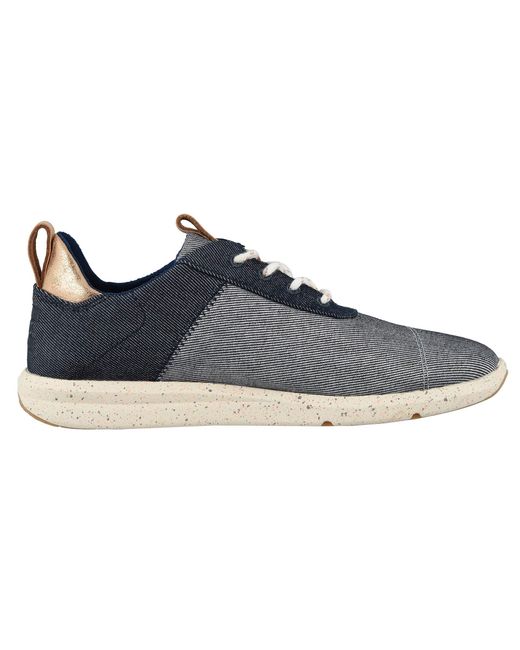 toms cabrillo canvas lace up sneaker