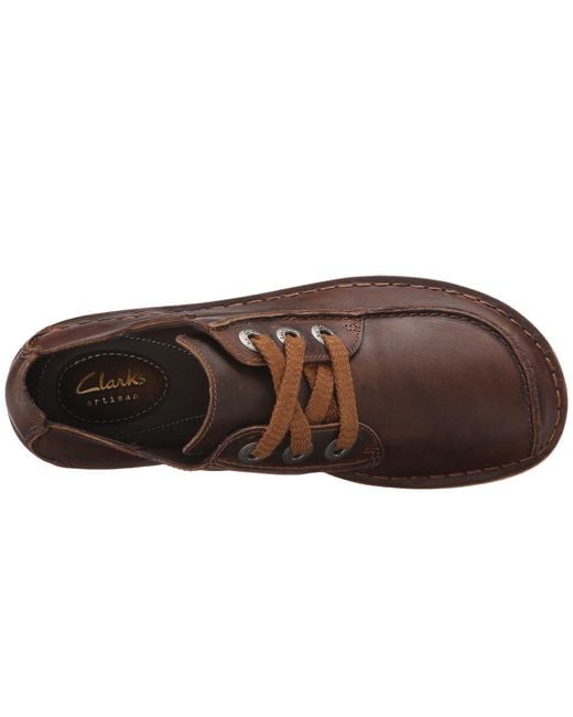 clarks funny dream brown leather