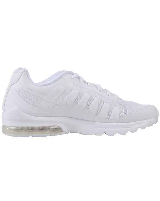 white nike air max invigor