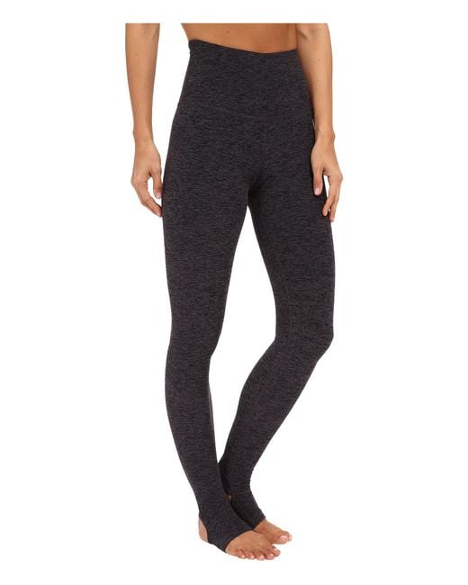 Beyond yoga High Waist Stirrup Leggings in Black Lyst