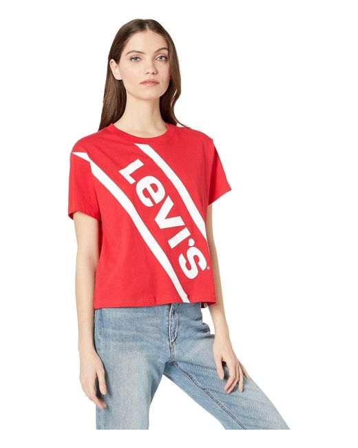 levis graphic varsity t shirt