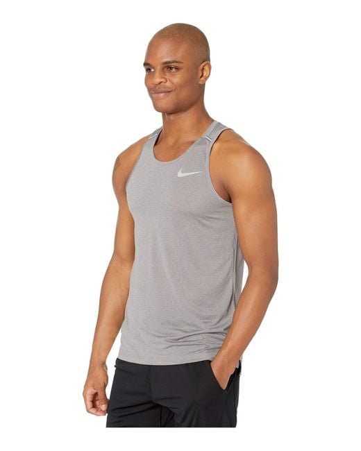 mens nike miler tank