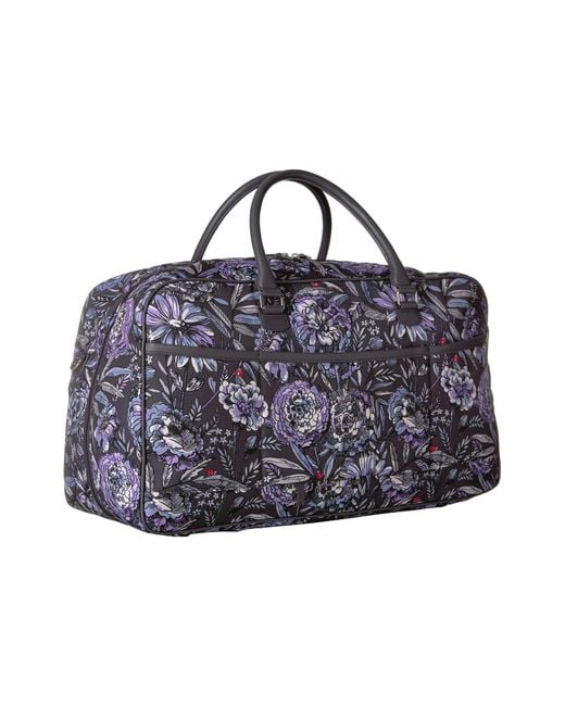 Vera Bradley Iconic Lay Flat Duffel Bag in Purple Lyst