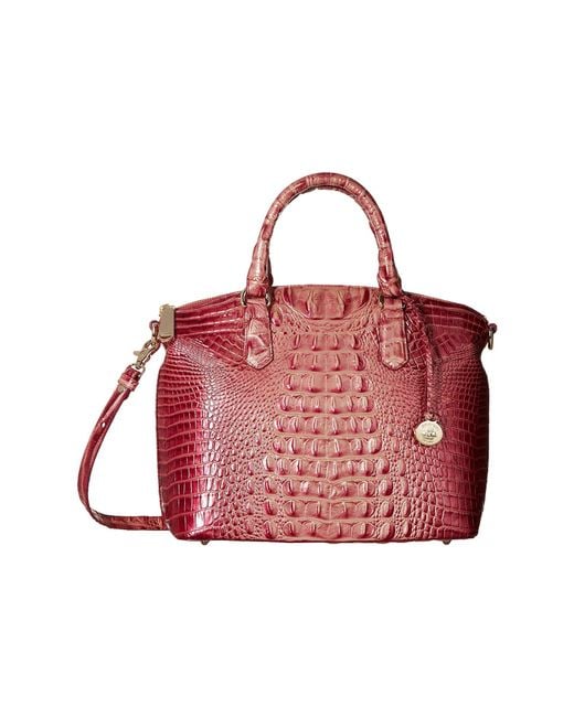 Lyst Brahmin Melbourne Duxbury Satchel Blossom Handbags Brahmin Red Melbourne Duxbury Satchel Blossom Handbags Lyst