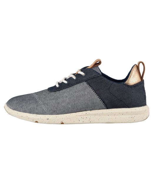 toms cabrillo canvas lace up sneaker