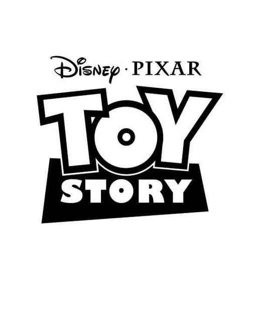 Toy Story Logo Outline