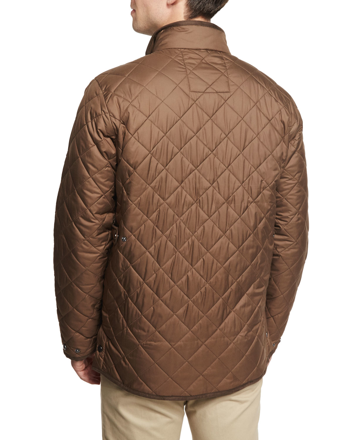 Lyst Peter Millar Chesapeake Lightweight Quilted Jacket in Brown for Men