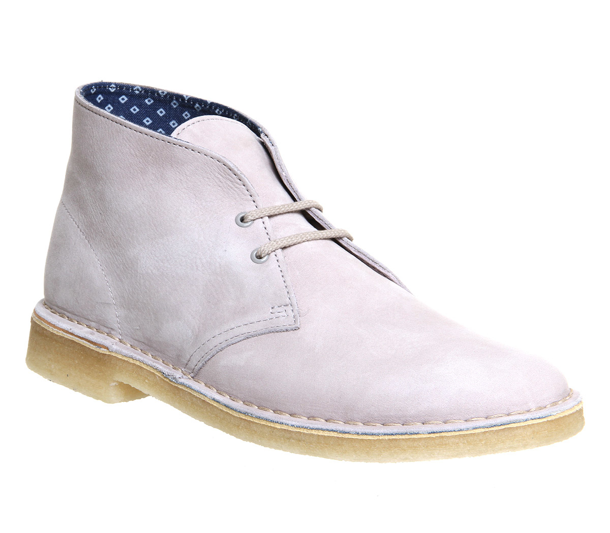 Lyst Clarks Desert Boots in White for Men