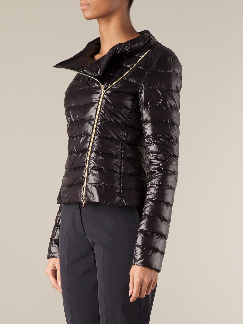 Lyst - Herno Padded Jacket in Black