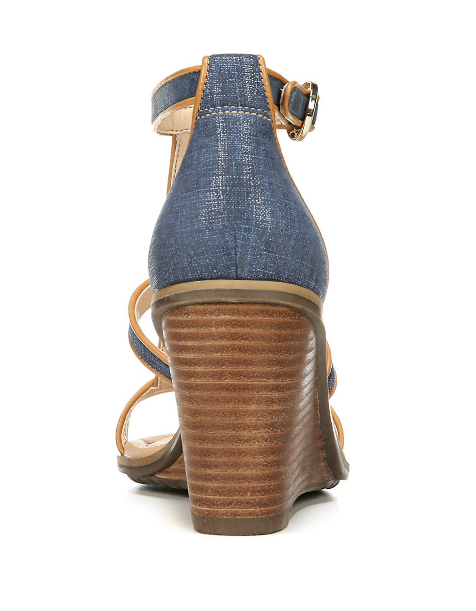Dr. Scholls Original Collection Denim Jacobs Wedge Sandals in Blue - Lyst
