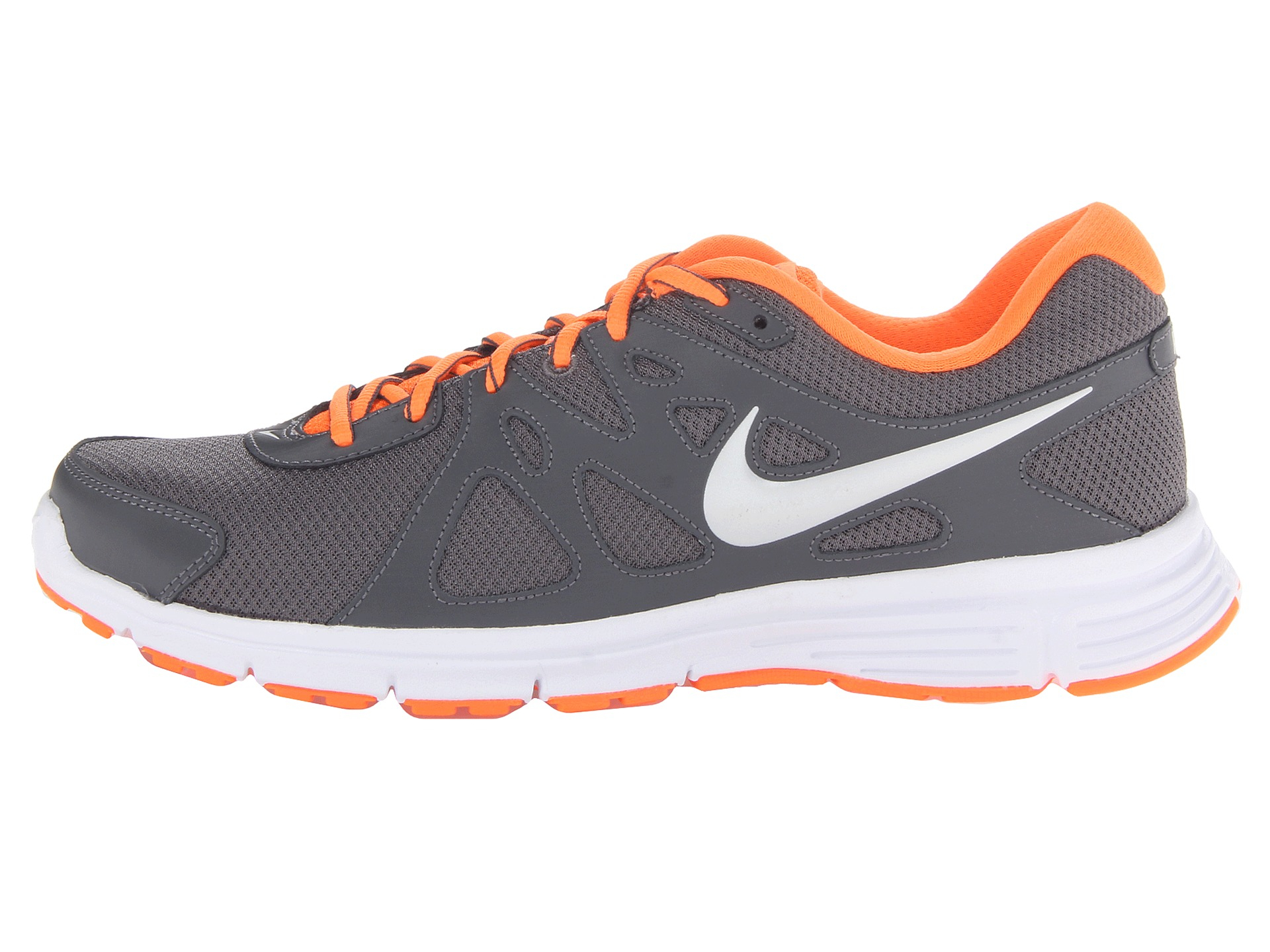 nike orange and grey