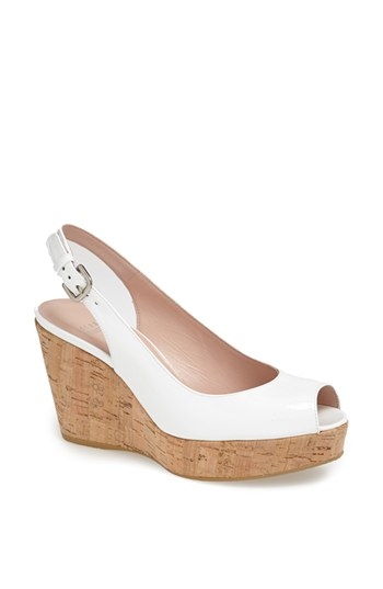stuart weitzman denim wedge