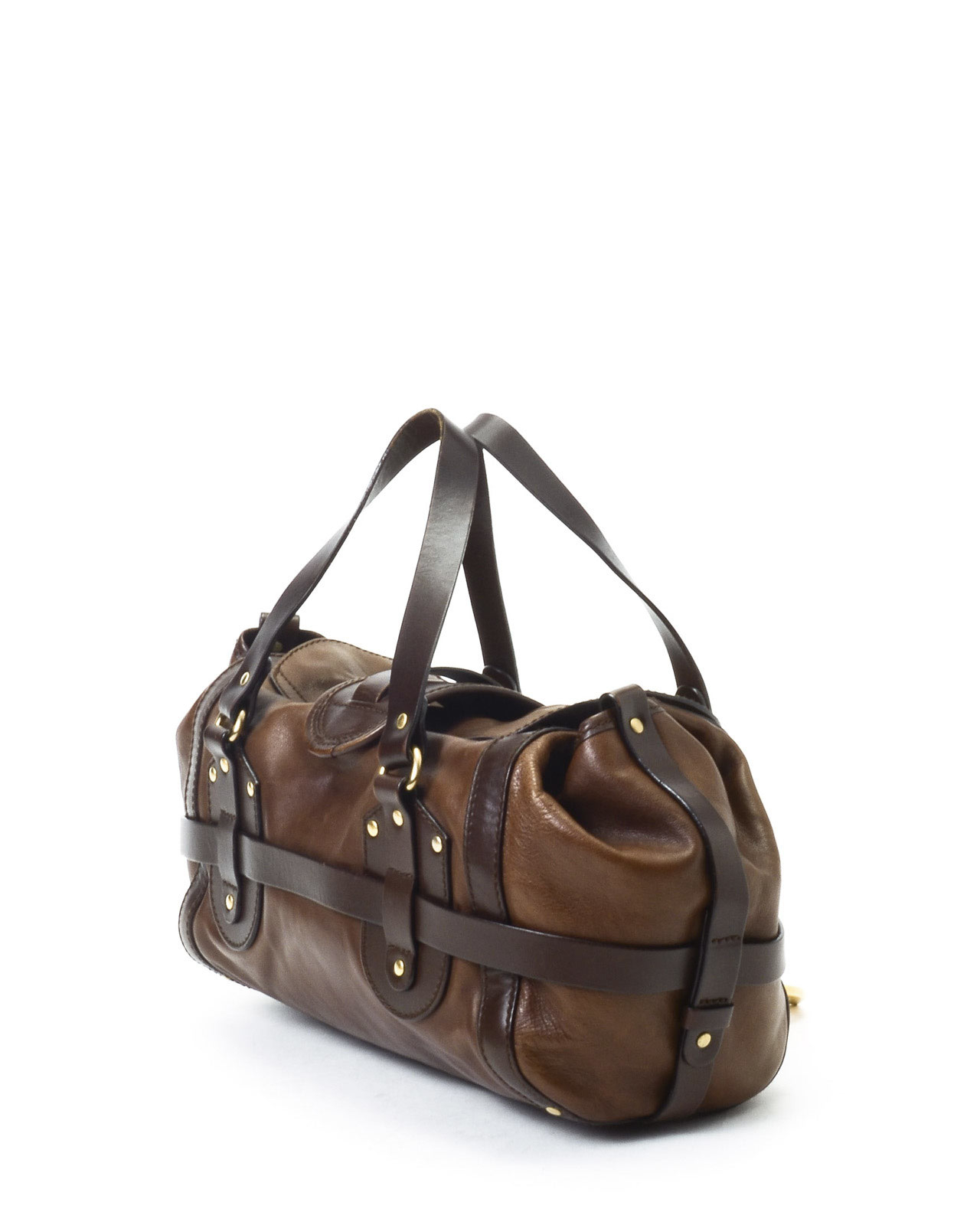 Chlo Chlo?\u2030 Brown Leather Handbag in Brown | Lyst  