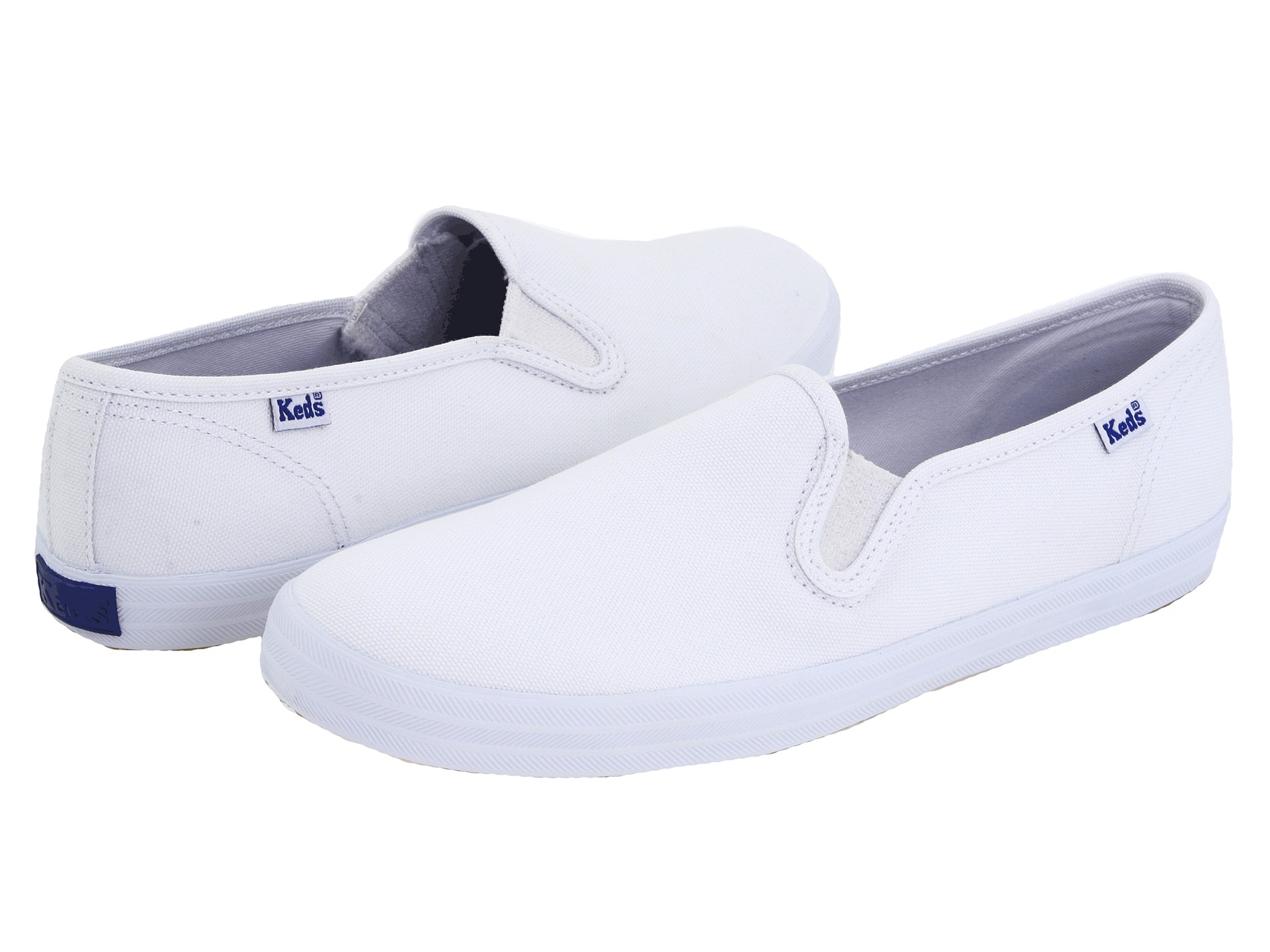 Keds Champion-canvas Slip-on in White | Lyst