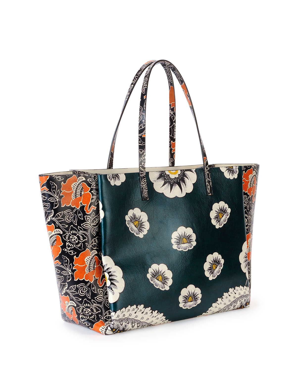 Valentino Covered Mixed Floral-Print Tote Bag | Lyst