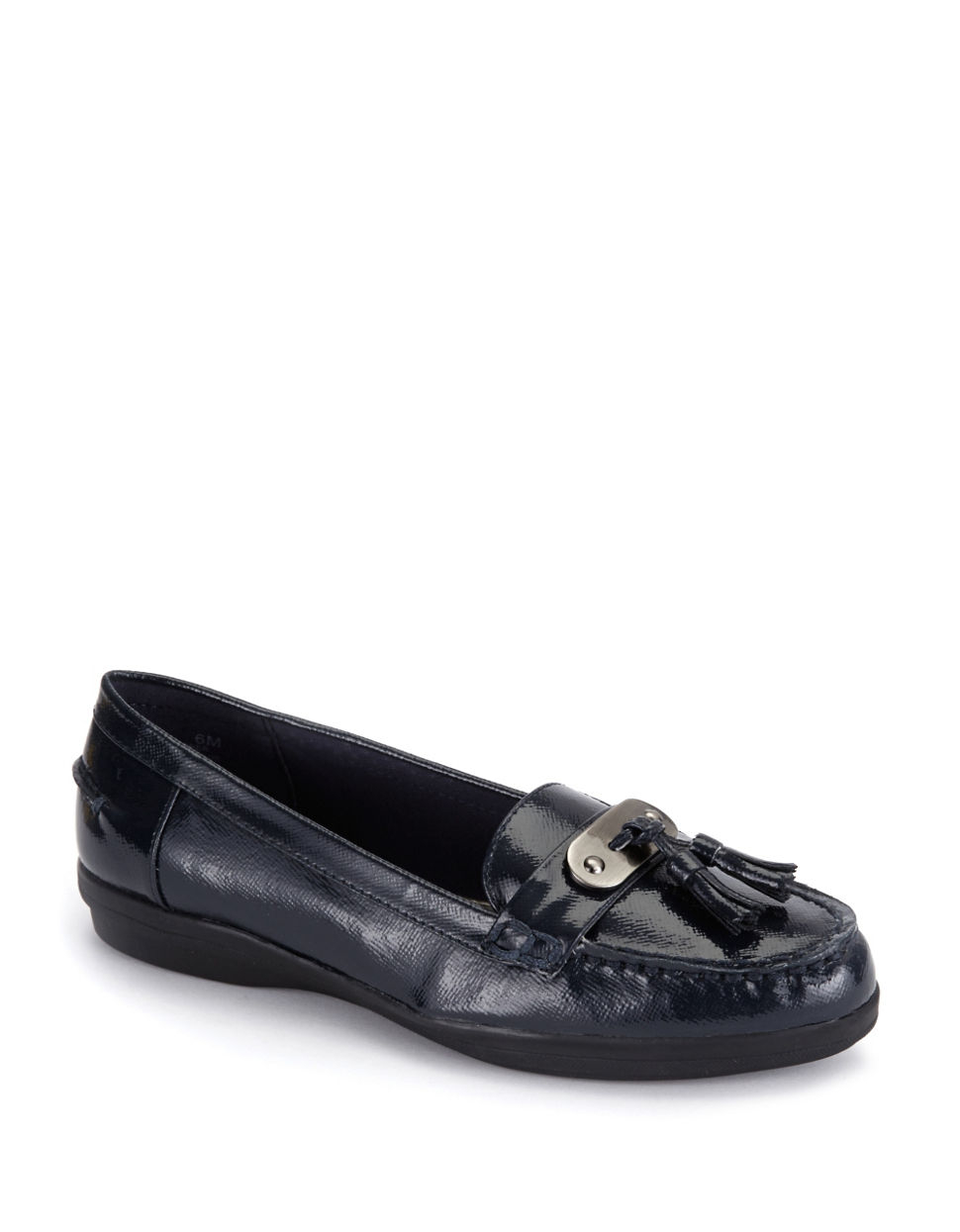 Anne klein Iflex Dressy Loafer Flats in Blue | Lyst