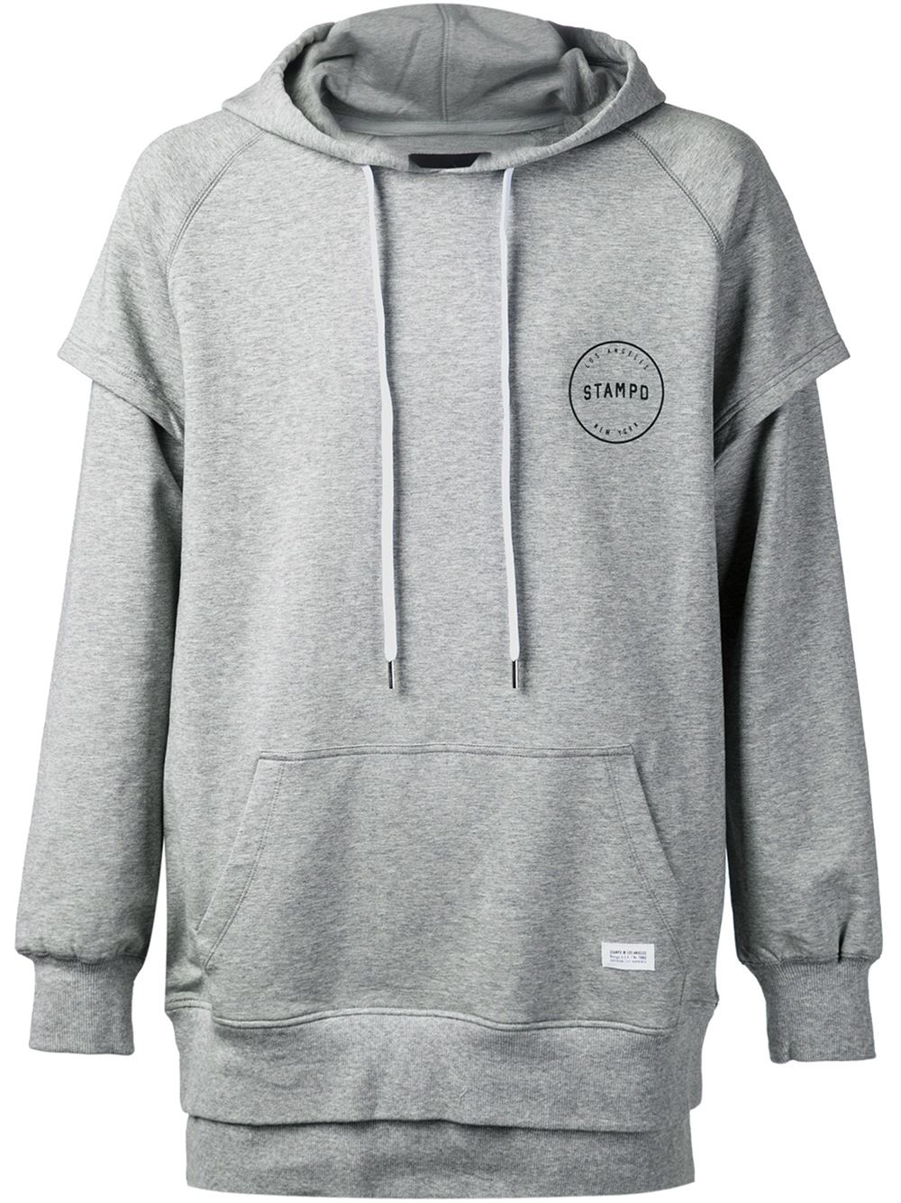 Lyst Stampd iOversized Hoodiei in Gray for Men