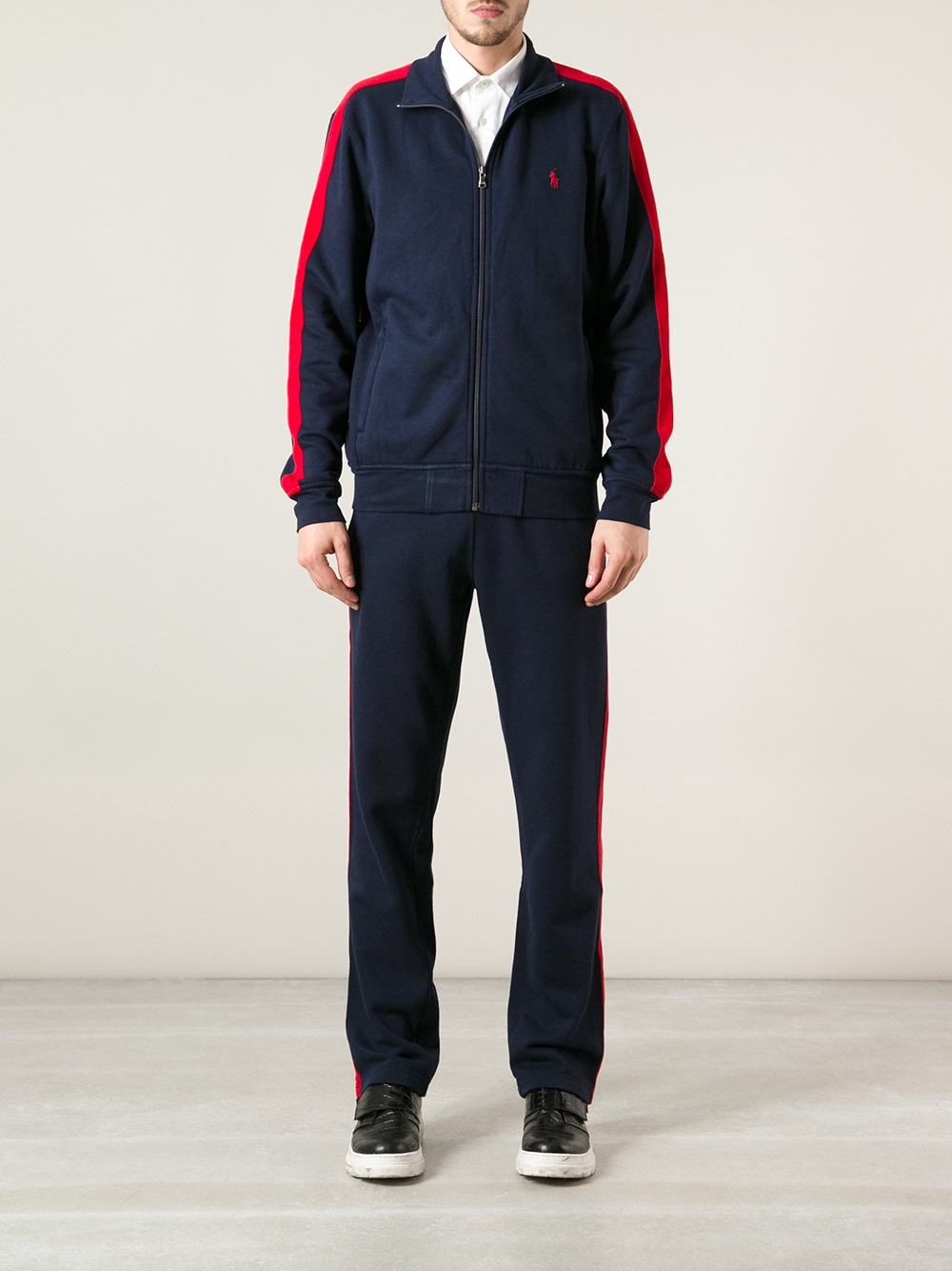 navy blue polo ralph lauren sweatpants