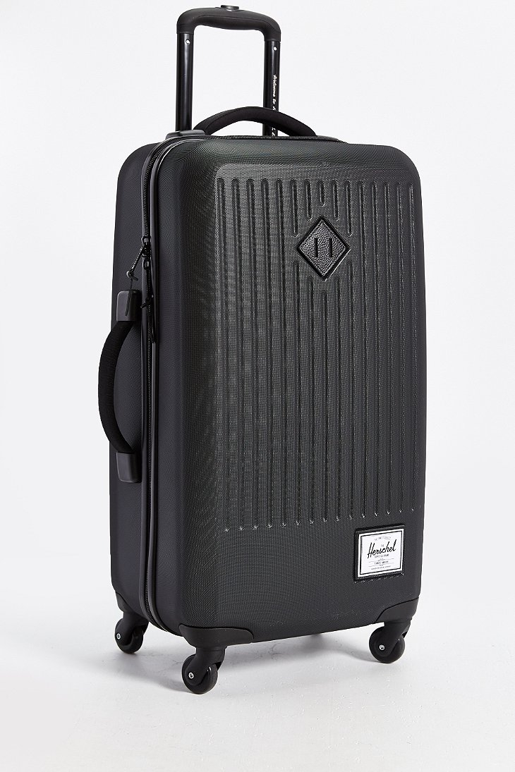 Lyst Herschel Supply Co. Trade Rolling Hard Shell Suitcase in Black