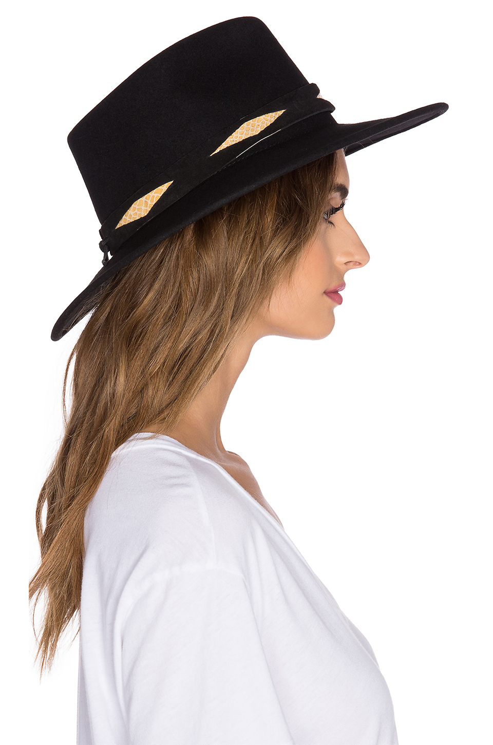 Lyst Ále By Alessandra Cobra Hat in Black