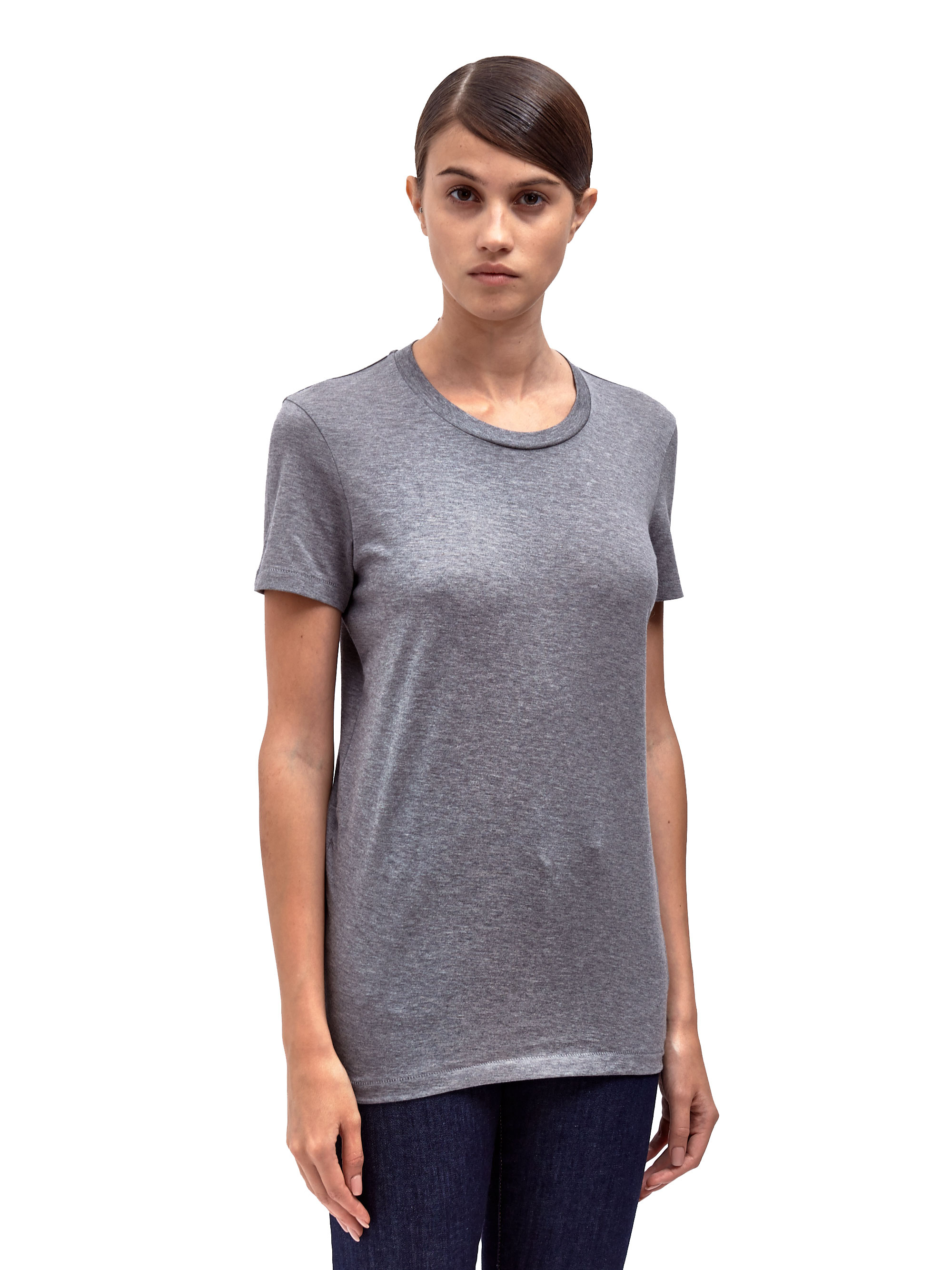 Lyst Acne Studios Womens  Bliss Classic Crew  Neck  T  Shirt  