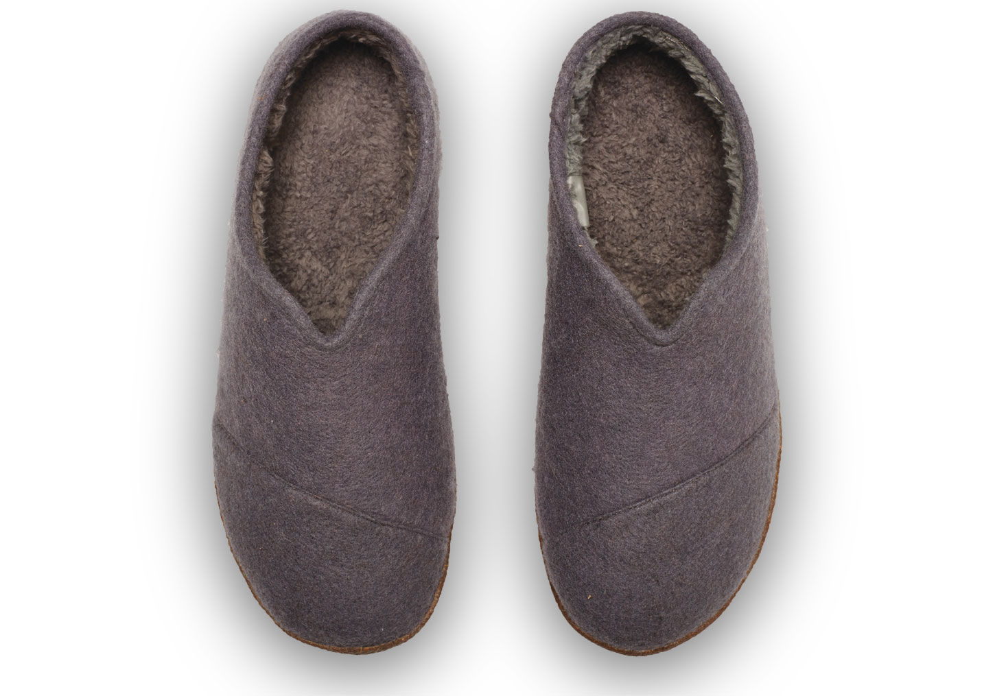 Toms Charcoal Wool Men's Slippers in Gray for Men Lyst