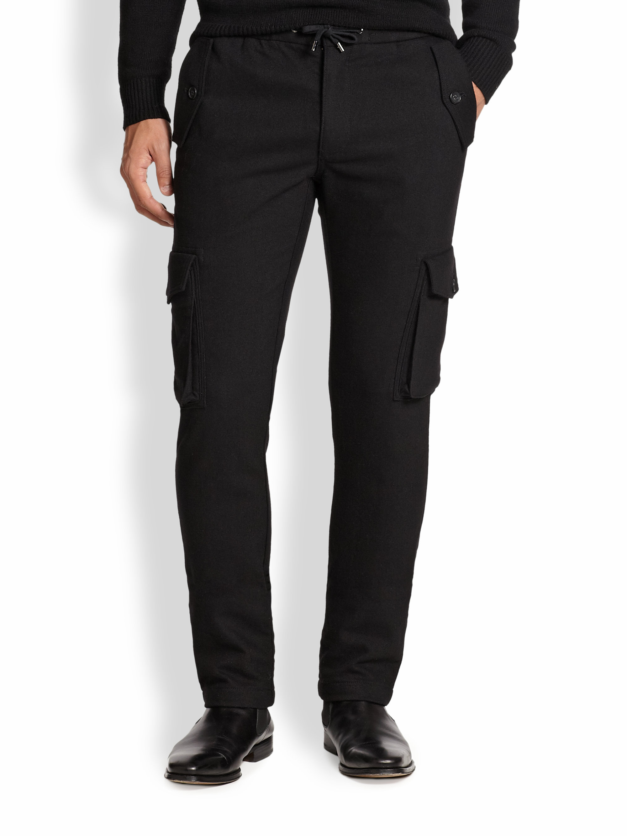 black colour cargo pants