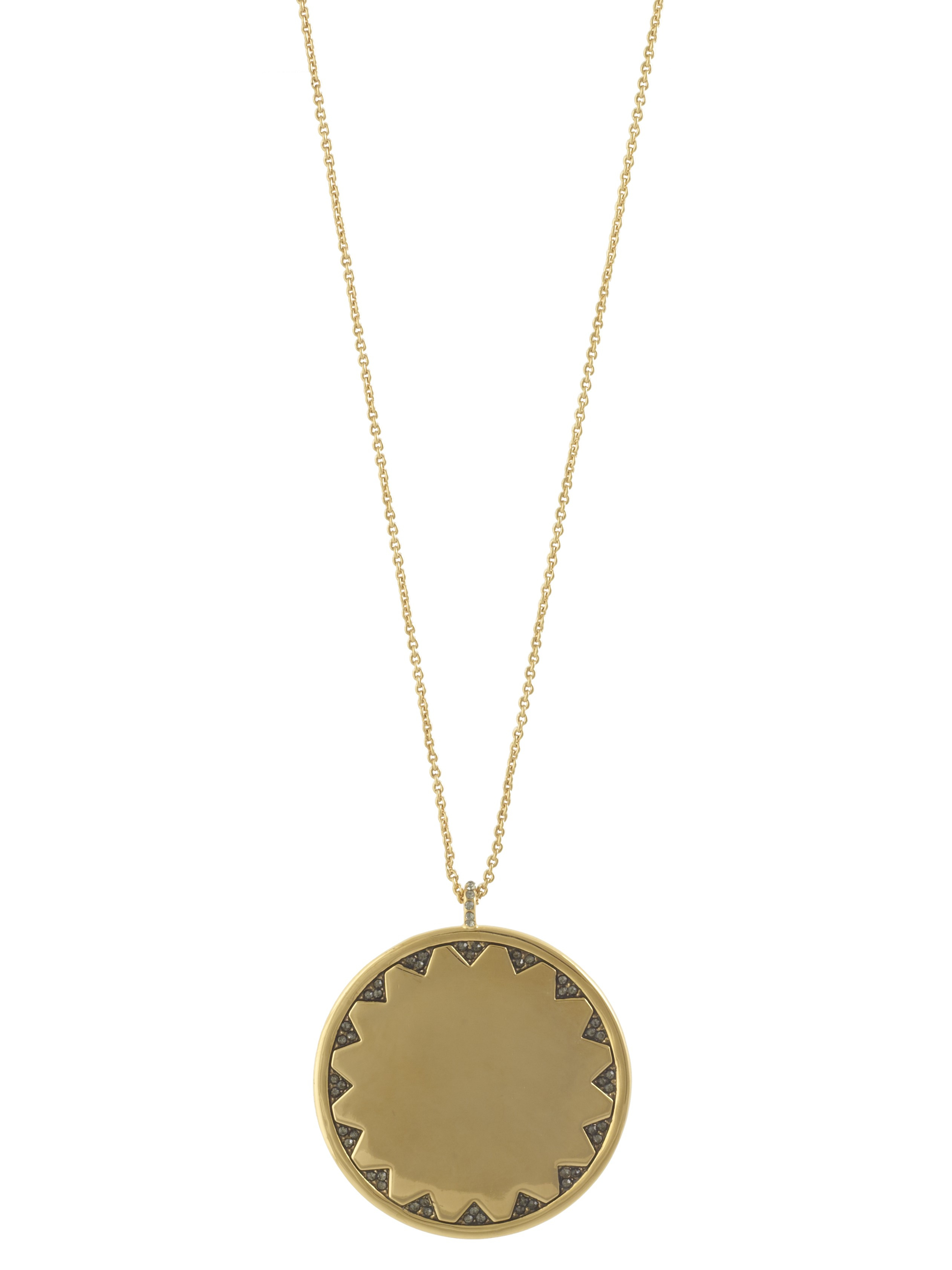 House of harlow 1960 Incan Sun Coin Large Pendant Necklace in Gold Lyst