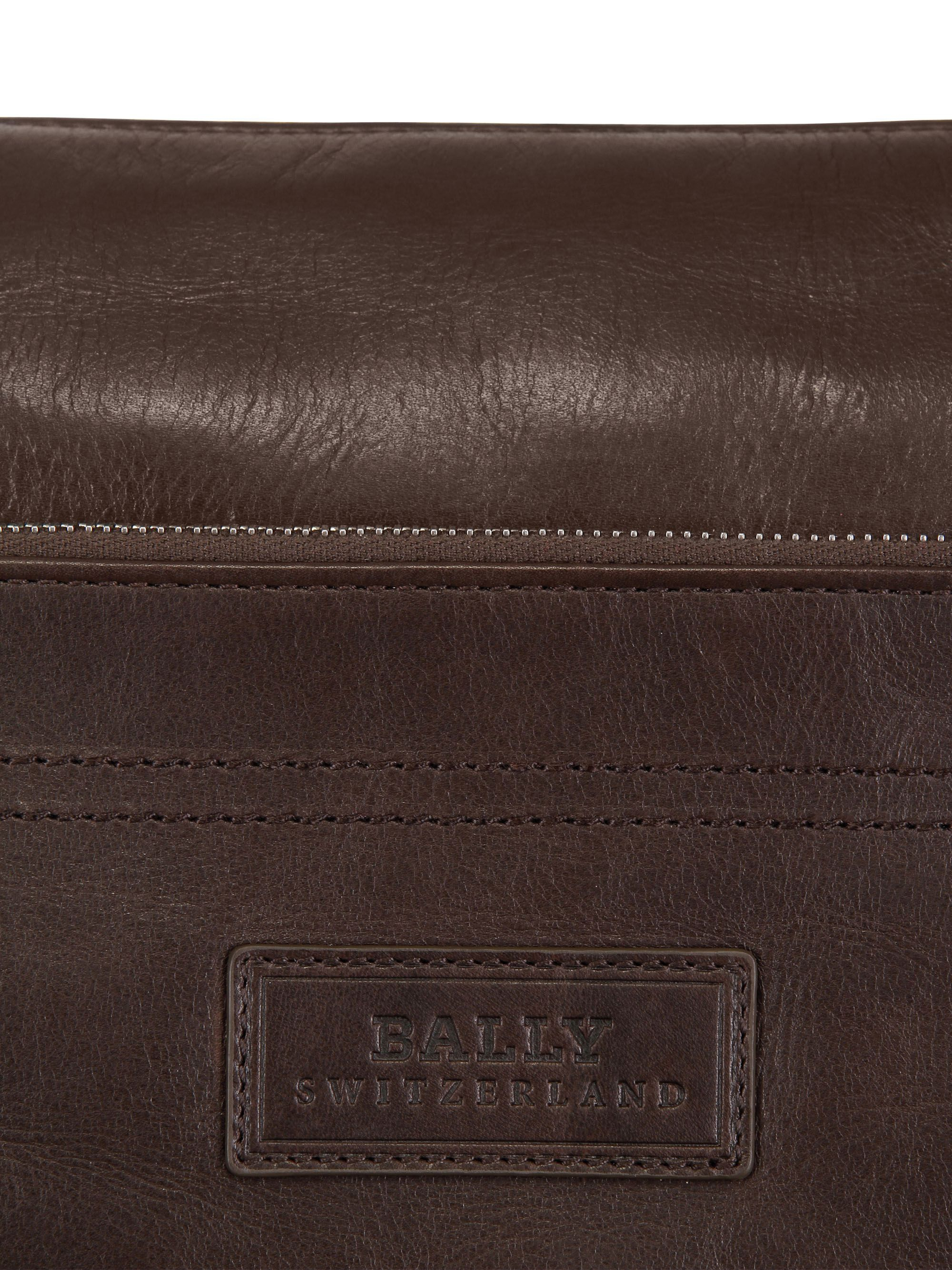 bally deenah leather crossbody bag