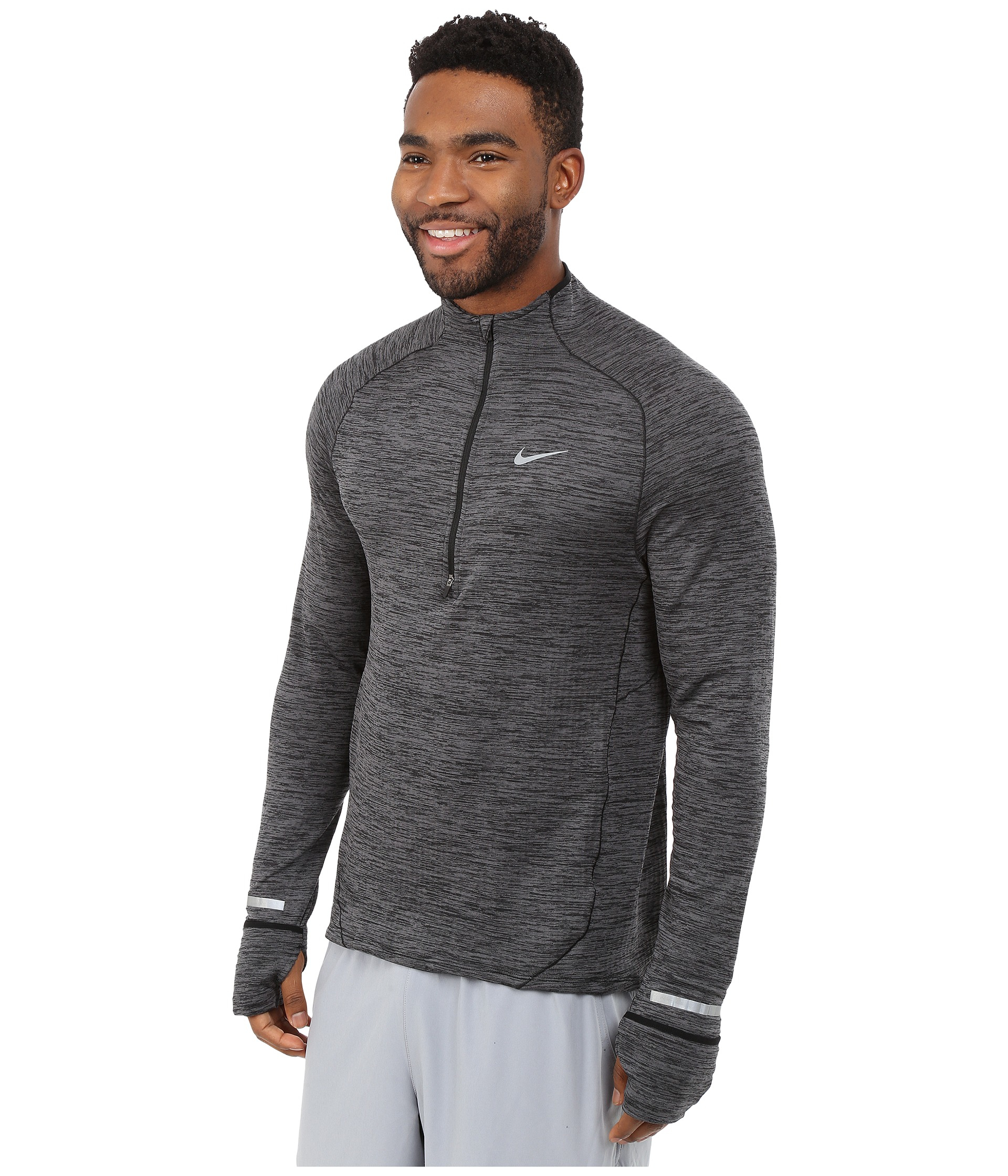 Lyst - Nike Element Sphere Half-zip in Black for Men