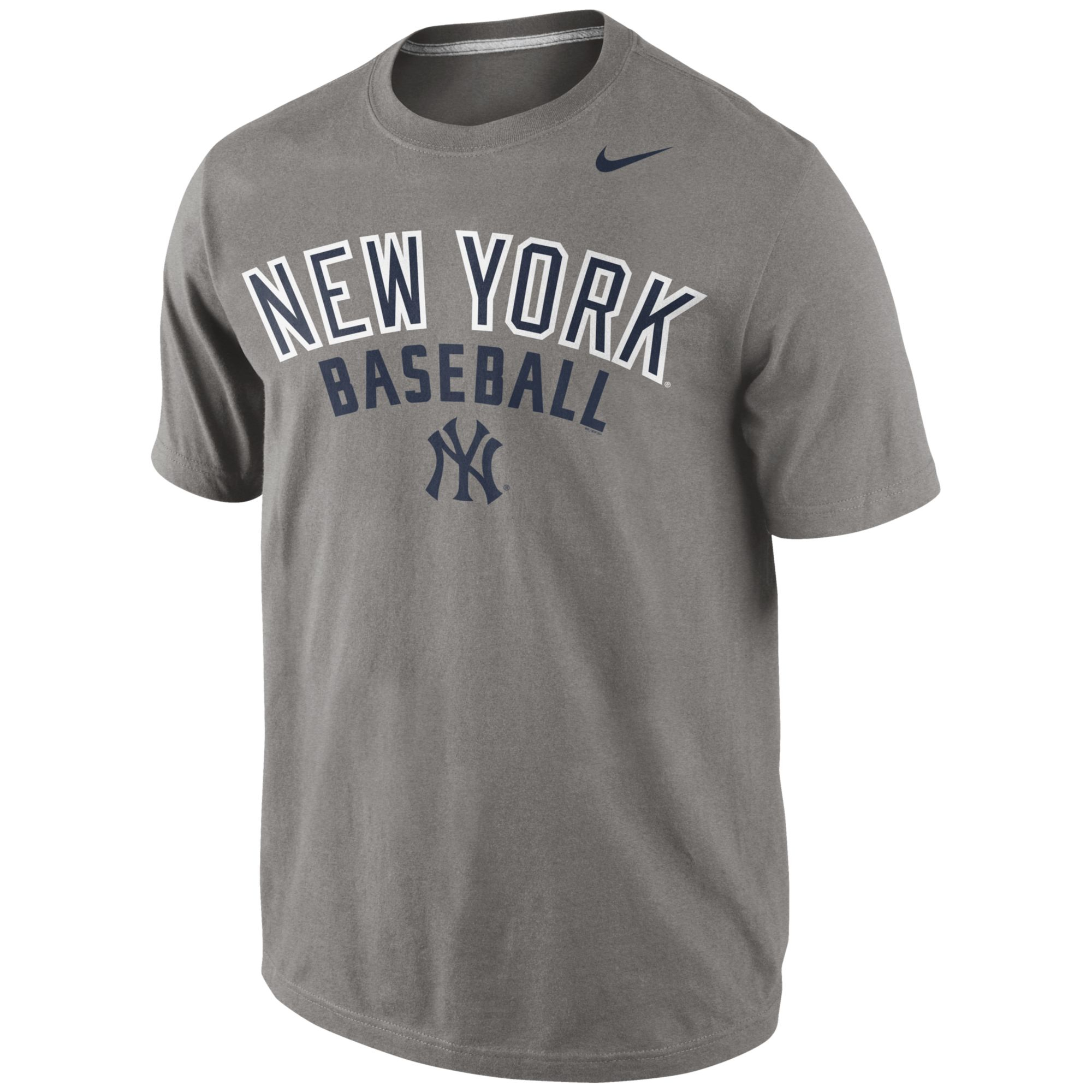 Nike Men'S New York Yankees Away Practice T-Shirt in Gray for Men | Lyst