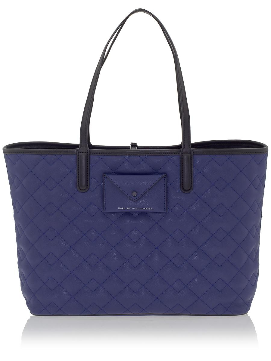 Marc by marc jacobs Metropolitote Quilted Tote 48 in Blue (Multi) Lyst