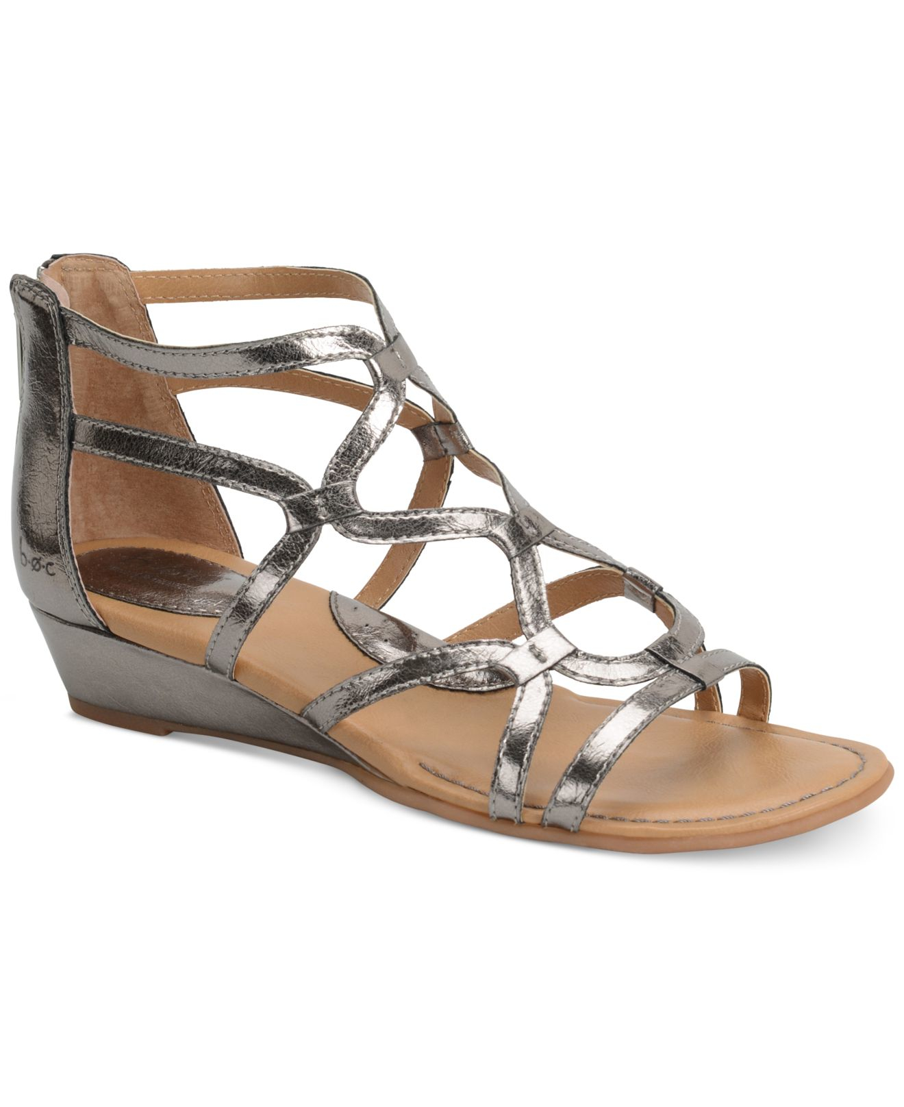 B  c Pawel Dress Sandals  in Metallic Lyst